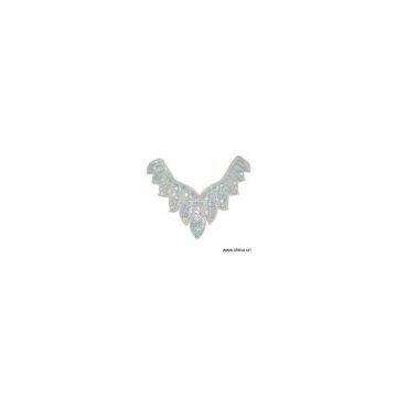 Sell Spangle Embroidered Organza Applique