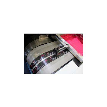 Машина для экранной печати этикеток с инструкциями по уходу с двух сторон photo-3