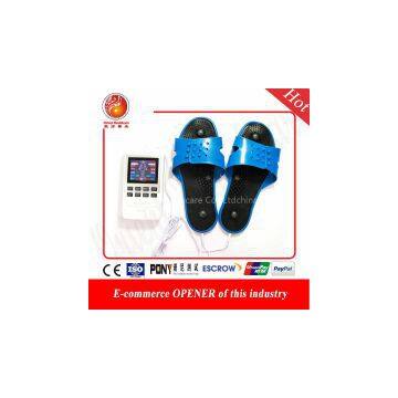 Multifunctional Infrared 3 Output Channeles Electronic Muscle Stimulator Tens Muscle Stimulation With Slipper photo-3