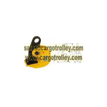 Horizontal Steel Plate Lifting Clamp Price List photo-2
