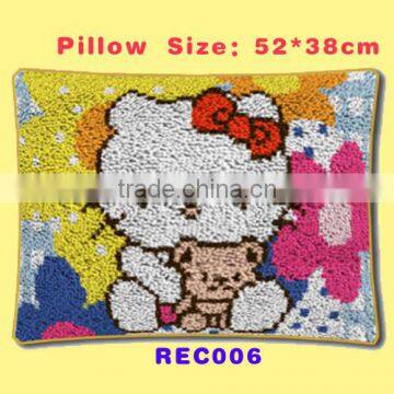 Hand Made Needlepoint Rug Embroidery Carpet REC001-01