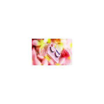 Synthetic Hair Colored Fake Eyelashes Reusable For Makeup Store photo-1