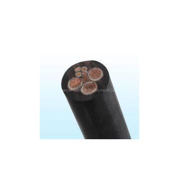 Silicon Rubber and Flame Retardant Flat Power Cable