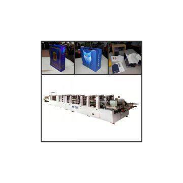 2015 wen hong automatic paper hand bag machine with auto insert bottom card