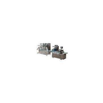 Stainless Steel Auto Wet Wipes Machine , Wet Wipes Manufacturing Machine