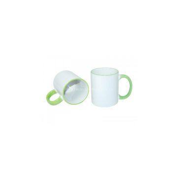 Sublimation Mugs--11oz Two-tone Color Mugs (rim Color) photo-3