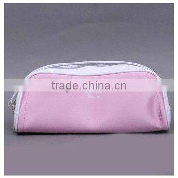 Promotional satin cosmetic bag