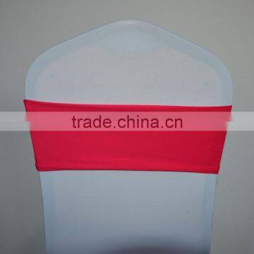 Hot pink double layer spandex chair band for sale