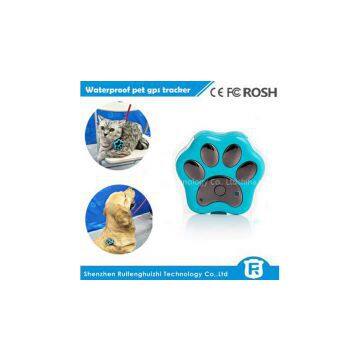 Waterproof Micro Cat Gps Tracker Dog Pets With Wifi Anti Lost Wireless Charge Reachfar Rf-v32