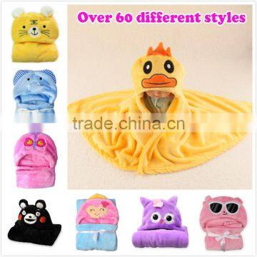 Animal design newborn blanket comfortable Coral fleece carter baby blanket M7022701