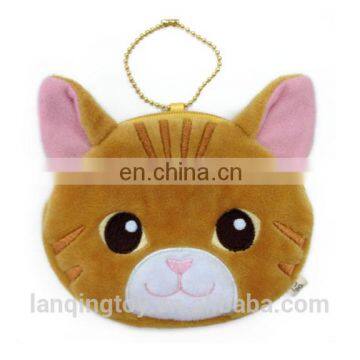 Plush Small Mini Fancy Animal Cat Coin Purse photo-5