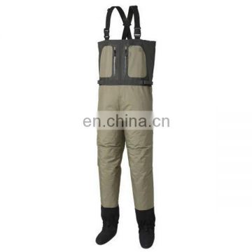 The latest high quality Breathable and waterproof chest waders fleece pockets for warm water