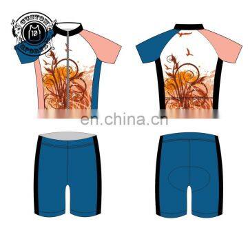 funny design suit custom cycling suit in china best quality printed