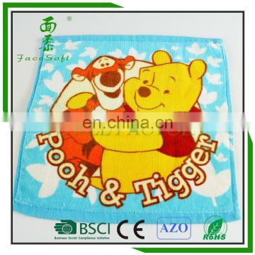 100% cotton towel supply for Dollar Tree with cartoon characters printed Magic towels/compressed towel