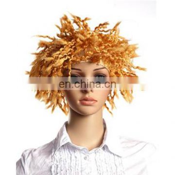 MPW-0507 festival club party theme gold wig for halloween carnival