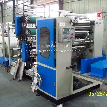 automatic facial tissue machine