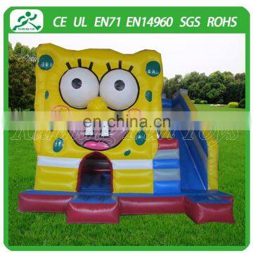 2015 high quality cars inflatable combo, inflatable castle slide for sale, inflatable bouncy house