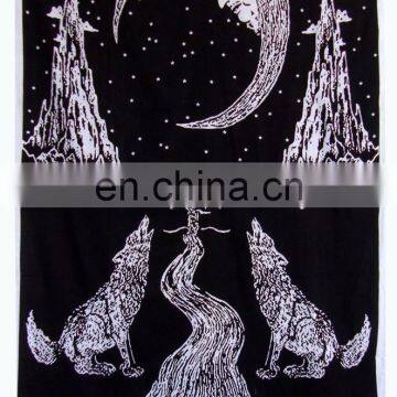 Assorted Wholesale Indian Mandala Tapestry Bedspread 100% Cotton Wall Hanging Twin Home Decor Mandala Hippie Tapestry Bedspread photo-4