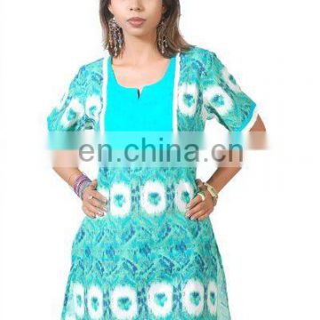 designer cotton printed kurti