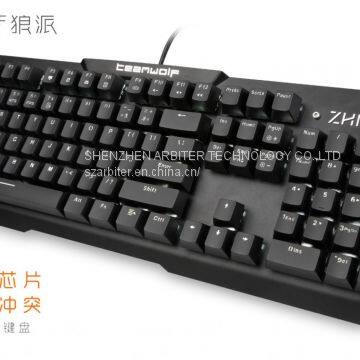 TEAMWOLF Wired Mechanical Gaming Keyboard X11 photo-2
