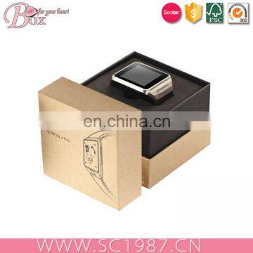 2017 Custom Watch Box Paper Rectangle Foam Inside Packaging Box photo-6