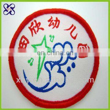 2014 customized woven patches for clothes