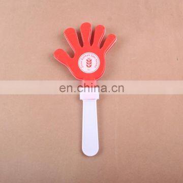 promotion custom logo print plastic hand clapper cheering fans hand clap