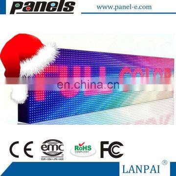 P10-RGB scrolling message full color outdoor advertising led display