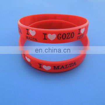 tourist souvenir rubber silicone wristband gifts