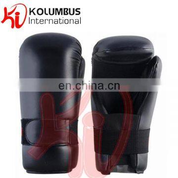 Tournament Pro Super Lightweight Semi Contact Protection Closed Gloves, Semi Contact Gloves In Artificial Leather In Black