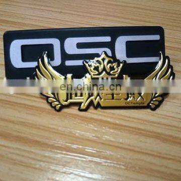 Custom casting forge product aluminum name car logo pin