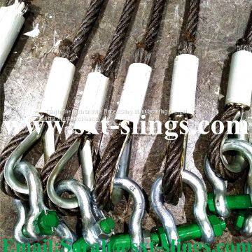 Ungalvanized Steel Wire Rope Slings Supplier 6*37+IWRC photo-2