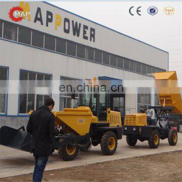 3tons 4WD Diesel Mini Sites Dumper photo-6