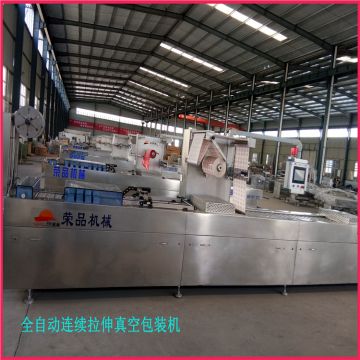 Film automatic stretching sealing and packing machine