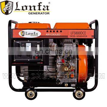 2kva air-cooled portable small diesel generator with ISO9001