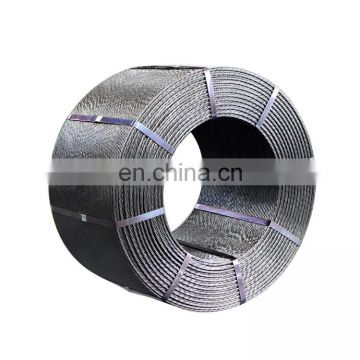 High Tension 1860Mpa Low Relaxation 7-Wire 12.7mm Prestressing Steel PC Strand