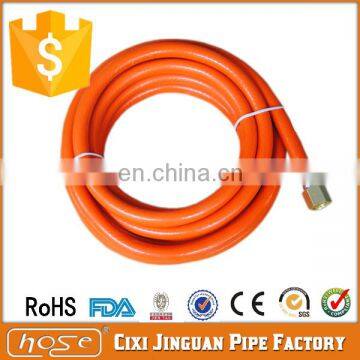 Factory supply Nigeria Kenya PVC LPG Gas Hose Pipe,High Pressure Orange Braided Gas Hose LPG Hose