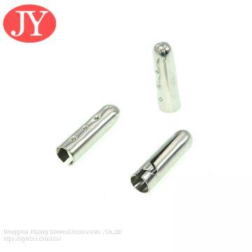 22mm Silver Metal Crimp End Ribbon Clamps Crimps Cord End Clasp