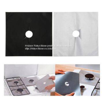 1/2/4PCS Gas Stove Protector Gas Stove Cooker Cover Liner Clean Mat Kitchen Gas Stove Stovetop Protector Kitchen Accessories photo-2