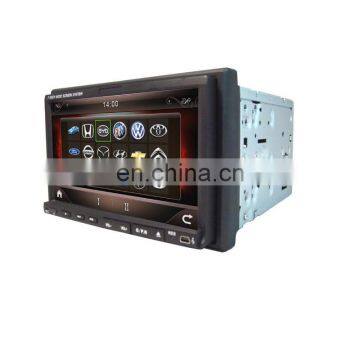 High- Performance Touch screen motorized panel with bluetooth ,GPS, 7-inch Car DVD Player