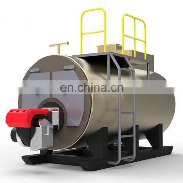 Horizontal fire tube boiler steam