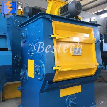 Q32 Rubber Belt Type Shot Blast Cleaning Machine Factory