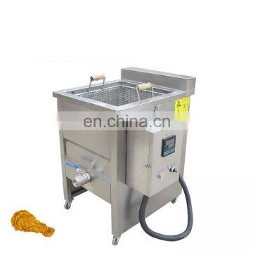 Lowest price deep fryer single basket dumpling fryer 50L oil capacity