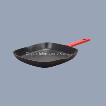 Non-stick Pressed Aluminium Grill Pan with Pouring Mouth