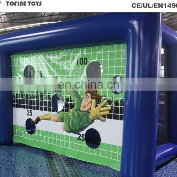 2020 Inflatable Football Soccer Target Shootout Goal photo-2