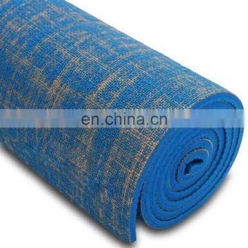 SGS Test Report 100% Natural Material Top Quality Hemp Jute Yoga Mat photo-6