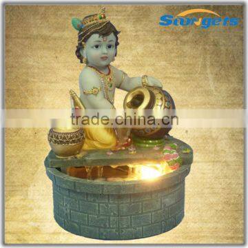 SGE319 China Alibaba Ganesh Polyresin Statue