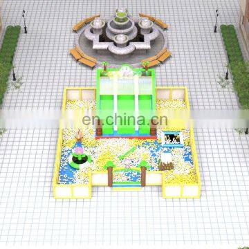 Soft Inflatable Slide Saturn Seesaw Inflatable Ocean Ball Pool Kids Mall Playground Amusement Park Equipment photo-5