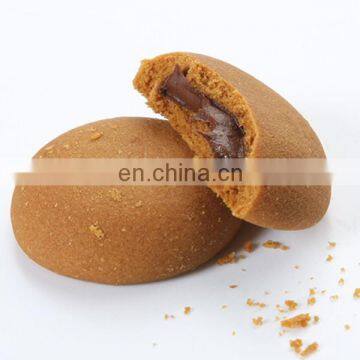 Automatic chocolate filled cookies making machine