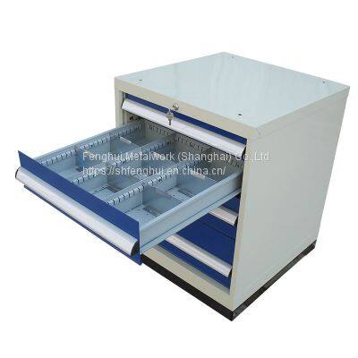 Heavy Duty Double Door Drawer Maintenance Workshop Hardware Tool Cabinet Worktable Storage Cabinet Parts Cabinet photo-4